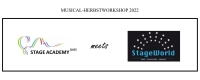 Stage Academy meets Stage World